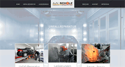 Desktop Screenshot of karosseriebau-scholz.de
